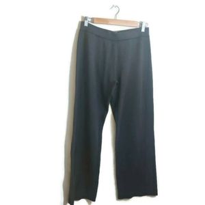 HORNY TOAD Women's Dark Gray/Black Flexcal Yoga Lyocell Stretch Wide Leg Pants M